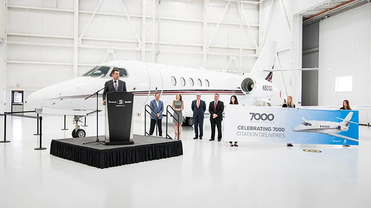 Cessna delivers milestone 7,000th Citation jet