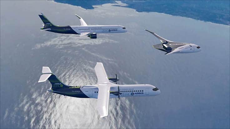 Airbus Unveils Hydrogen-powered Concept Aircraft - Aerospace ...