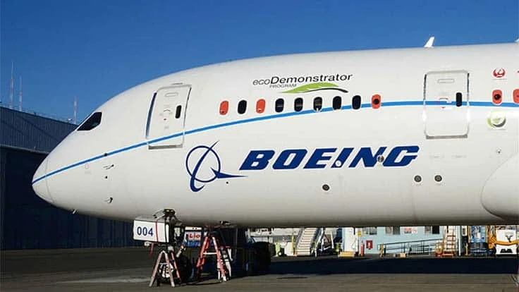 Boeing’s 777 ecoDemonstrator in 2018