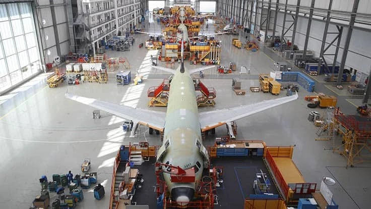 Airbus A320 production facility