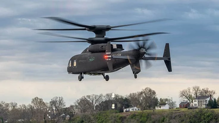 SB>1 DEFIANT arrived in Nashville, Tennessee to give U.S. Army Aviators a first-hand look at the aircraft during the Army Aviation Association of America’s annual summit.