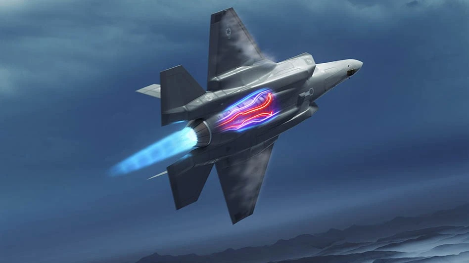 GE XA100 tested and ready for F-35 - artist impression